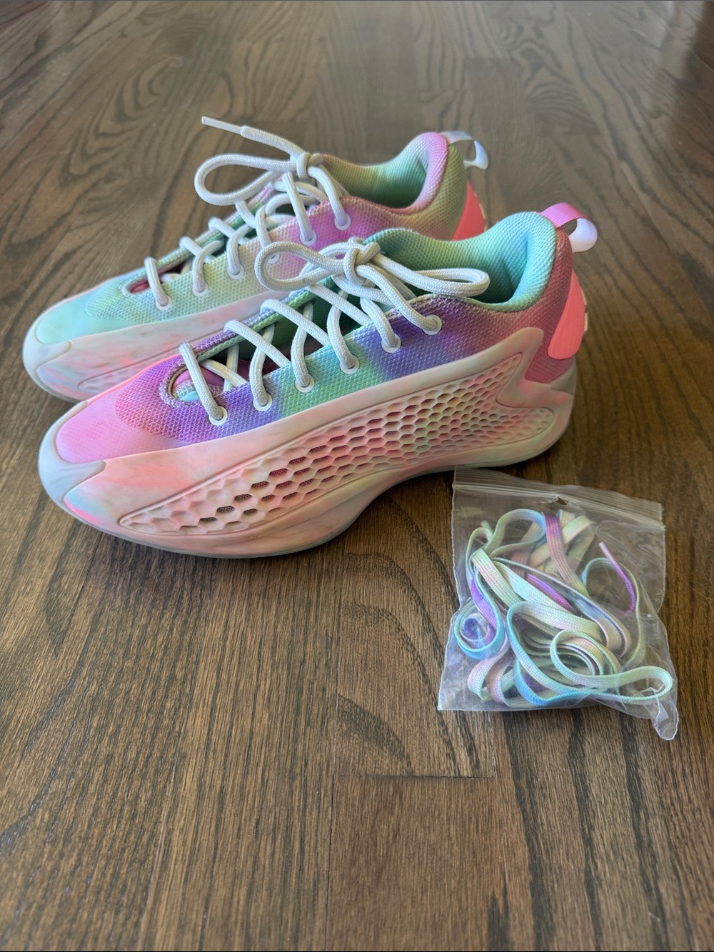Kids adidas Anthony Edwards basketball sneakers